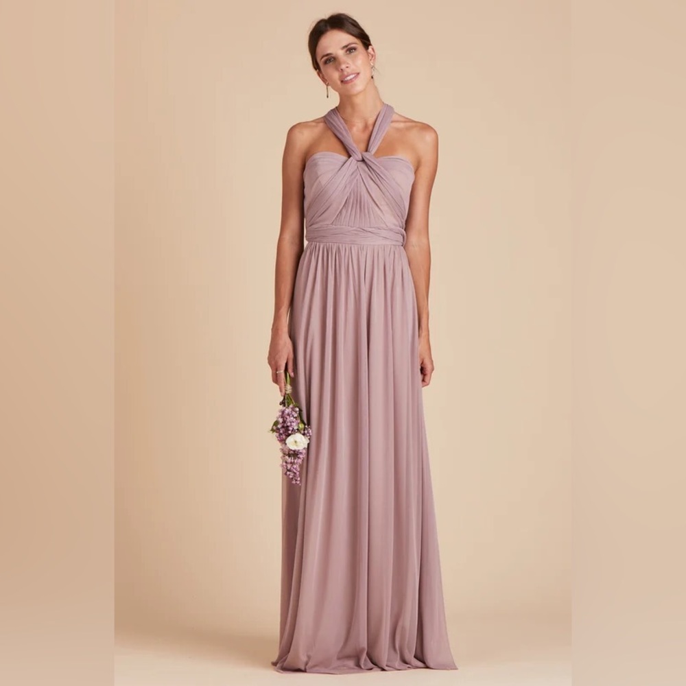Birdy Grey Mauve Mesh Convertible Dress